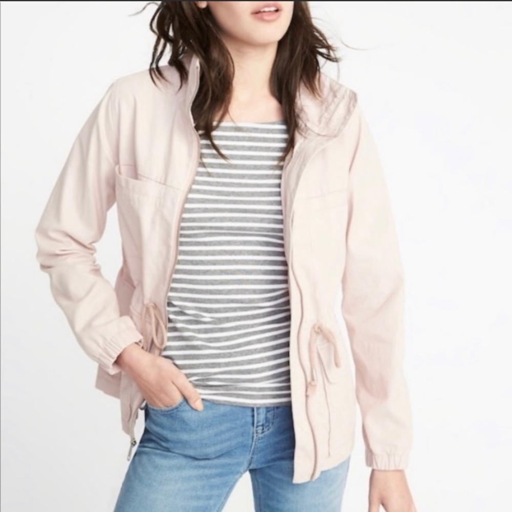 Utility Jacket Blush Pink Old Navy